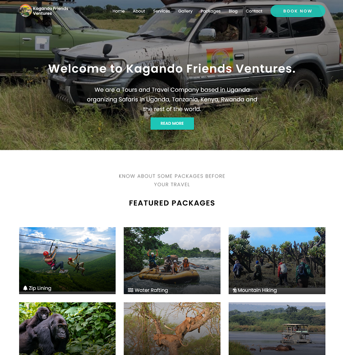 Dashboard Website